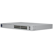 Ubiquiti UniFi Pro 24-Port PoE Managed L2/L3 Gigabit Ethernet (10/100/1000) Power over Ethernet (PoE) 1U Silver