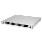Ubiquiti UniFi Pro 48-Port PoE Managed L2/L3 Gigabit Ethernet (10/100/1000) Power over Ethernet (PoE) 1U Silver