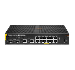HPE Aruba JL679A CX 6100 12G Class4 PoE 2G/2SFP+ 139W Managed Switch