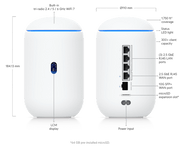 Ubiquiti Dream 7 wireless router 2.5 Gigabit Ethernet Tri-band (2.4 GHz / 5 GHz / 6 GHz) White